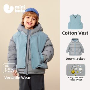 MINI BALA | 3in1 Waterproof Windproof Stain Resistant Childrens Down Jacket