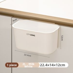 Citylong | Dry & Wet Separation Kitchen Wall-mounted Trash Bin