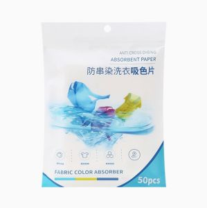 50/100pcs Laundry Detergent Anti Cross Mixing Color Absorbing Film Washing Machine  Clothes Anti  Dyeing Color Absorbing Film