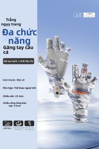 HISTAR | Găng Tay Đánh Cá Chống Xuyên Thủng Chống Cắt Chống Trượt Chống Nắng