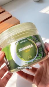 Safiya Moringa Latte Bubuk Minuman Daun Kelor Organik 200g - Rasa Alami Bebas Kafein