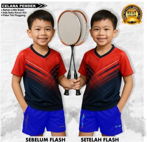 Celana pendek badminton anak junior bawahan anak celana olahraga anak