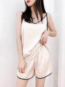 DVDK | Đồ Ngủ Lụa Băng Nhẹ V-Neck Mềm Mại