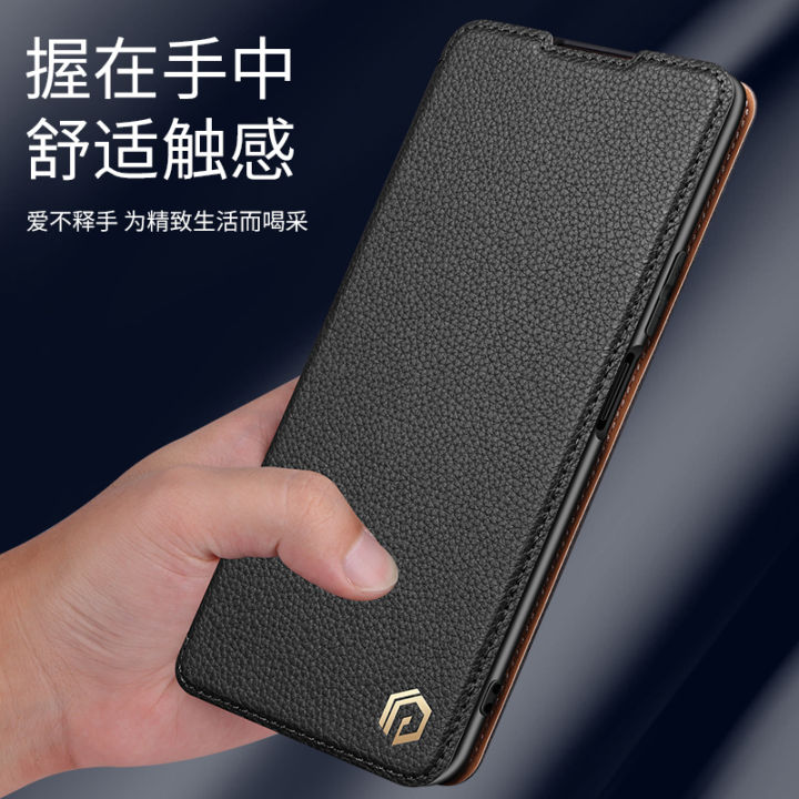 Cover Con Sportello Per Huawei Mate 40 Pro – Flip Cover Con Finestra Trasparente E Supporto, Colore Porpora, Sottile E Antiurto - 4