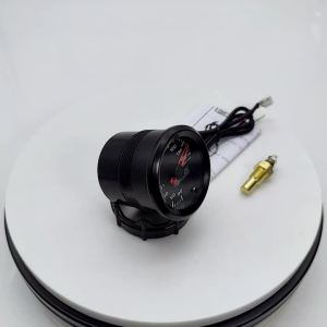 RYSJM | Đồng Hồ Đo Nhiệt Độ Nước Ô Tô 52mm Với Bộ Chuyển Đổi Cảm Biến Ống Nối Đèn Nền 7 Màu - Bộ Gửi Tín Hiệu Nước Đa Năng Cho Xe Cộ