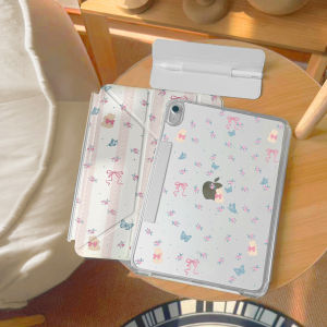 Zoyu | Protective Case with Pen Slot and Magnetic Support for iPad 11 iPad Air 7/6 iPad Pro 11-inch iPad mini 7 iPad 10th Generation