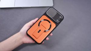 Ốp Lưng iPhone Chống Sốc Tích Hợp Giá Đỡ Từ Tính Ẩn Bảo Vệ Ống Kính Tương Thích Với Các Dòng Máy Từ 11 Pro Max Đến 17 Air