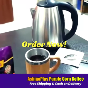 AshigoPlus Antioxidant Coffee Powder with Mangosteen Malunggay Ashitaba Purple Corn 120g