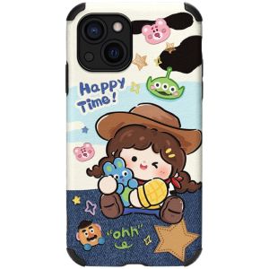 Asina | Cute Bunny Girl Cartoon New Design Full-body Shockproof Phone Case