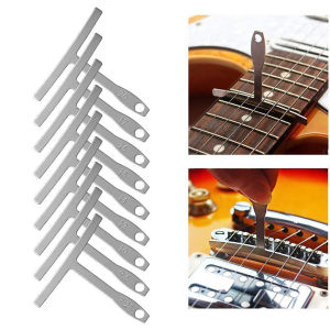 9 Pcs Guitar Radius Gauge Set Under String Radius Gauge & Fretboard Measuring Tool Luthier Tools for Acoustic Electric Guitar