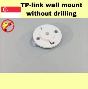 SG Ready Stock New Xiaomi/Tp-link wall mount without drilling CCTV holder camera rack (not Include camera only wall mount)