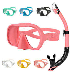 Freediving snorkel Snorkeling set Swimming mask scuba diving equipment Freediving snorkel adult diving mask 2025 Diving suit