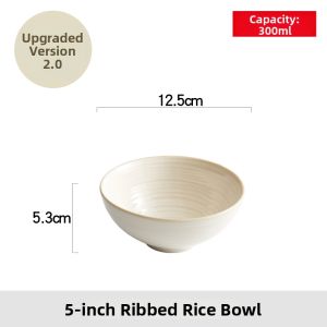 ZEROKY CLAN | Elegant High-End Ceramic Ramen Bowl