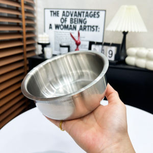 Bát Thép Không Gỉ 304 Bát Tráng Men Chống Rơi Bát Đựng Cơm Bát Đựng Trứng Hấp Bát Đựng Thức Ăn Bổ Sung Bát Đựng Thức Ăn Cho Trẻ Em Và Người Lớn