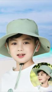 Summer Baby Sun Hat for Boys and Girls Outdoor Neck Ear Cover Anti UV Travel Hats Autumn Kids Beach Caps Bucket Cap 2-8 Years