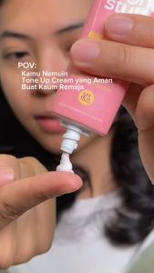 Tone Up Cream Emina Bright Stuff 20ml Perawatan Wajah Cream Instant Brightening Anti Kucel Cerah Dalam 14 Hari