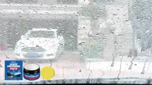 Rayhong Glass Polishing Paste Remove Oil‑Film Brighten Glass Restore Glass Clarity Comes With Sponge Car Window Glass Cleaner