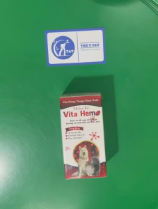 Dung dịch uống VITA HEMO 100ML hỗ trợ tiêu hóa tái tạo máu bổ máu cho chó mèo