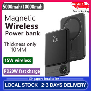 10000mAh Macsafe Powerbank Magnetic Power bank Wireless Charger For iphone 14 14Pro 14ProMax External Auxiliary Battery Pack