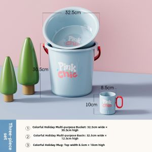 TAOXIAOHE | Durable Thickened Washbasin Set