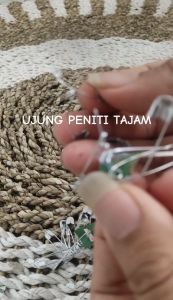 PENITI ISI 5 LUSIN (60 PCS) SILVER UKURAN BESAR SEDANG DAN KECIL