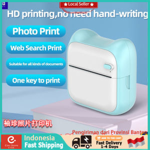 COD Mini Pocket Wireless BT Thermal Printer Picture Photo Label Memo Receipt Paper Portable Bluetooth Printer