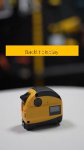 KEELAT 50m Laser Rangefinder 5m Tape Measure Ruler 2 in 1 Digital Distance Meter IP54 Waterproof Laser Ruler Digital Set