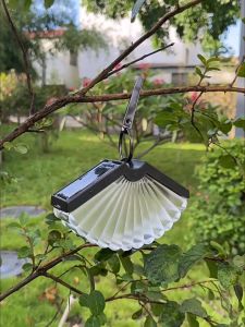 Lampu Hias Gantung Solar Panel Tenaga Matahari Model Kipas LED Sensor Otomatis Light LED Solar Warm White Multicolor Dekorasi Taman Pagar Pohon Outdoor Anti Air