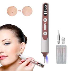 Skin Tag Remover เลเซอร์พลาสม่าปากกา Warts Eliminator พลาสม่าปากกา Papillomas ไฟฟ้าเลเซอร์ Tattoo Removal กระ Dark Spot Mole