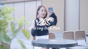 Selfie Stick 1.7 M Long Phone Tripod Wireless Bluetooth Selfie Stick Handheld Extendable Selfie Stick Anti-clamp Umbrella Tripod Bluetooth Remote Control Anti-skid Selfie Stick