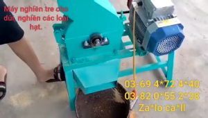 Khung nghiền tre nghiền vỡ mịn các loại hạt giá rẻ