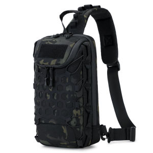 Cross-Border Tactical Slant Bag Military Fan Mountain Climbing Travel Outdoor Multi-Function Single Shoulder Backpack