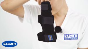 Đai nẹp ngón tay Út - Số 4 Dr.Med DR-W132-8 biến dạng bong gân trật xương - 2 Size
