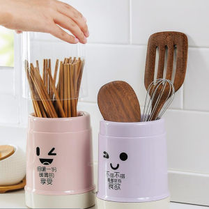 Makayo กล่องเก็บช้อนส้อม กล่องเก็บตะเกียบ มีฝาปิดกันฝุ่น น่ารัก chopsticks storage box