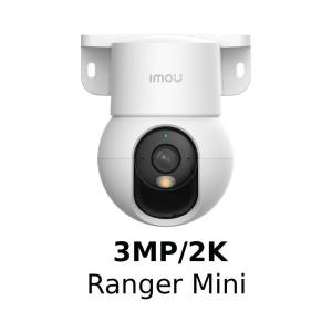 Imou | IMOU Ranger Mini 3MP US Plug IP Camera Human Detection Baby Monitor Home Security Night Vision Surveillance Wireless Wifi Camera