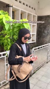 Tas Ransel 2 in 1 Wanita Korean Style Arisha