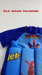 Baju Renang Anak Pelampung Perempuan Laki Laki Bonus Topi Mantap