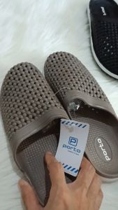 NONI Shoes - Porto 3019 36-40 Sandal Selop Baim Bakpao Kokop Wanita Murah / Sandal Santai / Sandal Tahan Air / Sandal Kerja / Sandal Ringan / Sandal Pantopel / Sandal Waterproof / Sepatu PVC / Sepatu Slip on Wanita / Sandal Karet Wanita