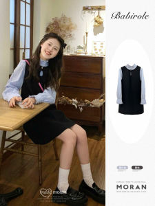 Bộ Váy Sơ Mi Vest Hai Mảnh Phong Cách Hàn Quốc Mùa Thu Đầu Tiên Váy Midi Chữ A Quần Áo Công Sở Chất Liệu Polyester Dài Vừa Phải