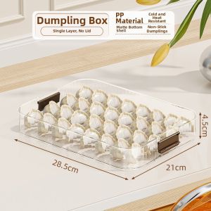 MEIZHUFU | Freezer Dedicated Seal Keep Fresh Food Storage Box