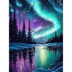 500/1000/1200/2000PCS Jigsaw Puzzle Beautiful Starry Night Sky Scene For Adults Perfect For Quiet Evening Activity