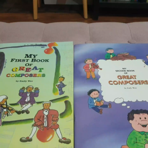 My First / Second Book Of Great Composers by Emily Woo
