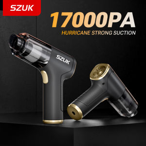SZUK Wireless Car Vacuum Cleaner 17000PA High Power Portable Handheld Cleaning Machine Home Appliance Mini Duster for Car