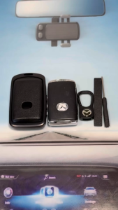 Mazda 3 All New CX5 2023 Alexa CX4 CX5 CX8 CX30 2020 - 2022 Leather Car Key Cover Case Accessories