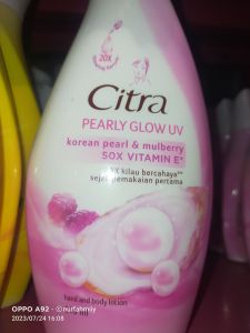 Citra Handbody Lotion Ukuran Besar 210 ml Kecil 110 ml All Varian Pink Pearly Glow Bengkuang Hijau Avocado Sakura White