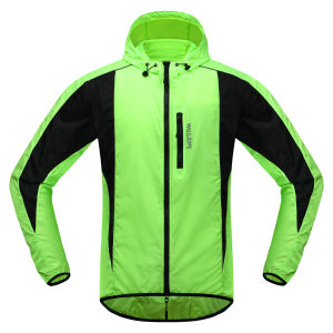 WOSAWE | WOSAWE Men Motorcycle Windbreaker Lightweight Windproof Packable Hooded Jacket Outdoor Sports Fishing Running Jacket Four Season