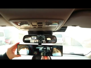 12 Inch Anti-glare Rear View Mirror Car Blind Spot Rear View Mirror HD Panoramic Anti-Glare Convex Clip-on
