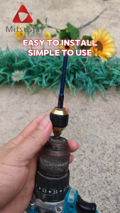 Mitsushi 1/4" inch Drill Bit Adapter Hexagonal Keyless connect electric drill Impact Driver Adaptor Drill Bit Tool
