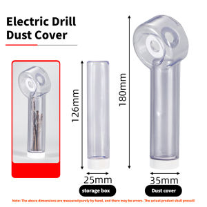 Drill Dust Catcher Attachment Rotatable Wall Drilling Dust Collection Box Electric Drill Dust‑proof Accessory