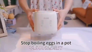 [In Stock]NEW Egg Boiler Automatic Egg cooker Breakfast Steamer Intelligent Electric Boiler Egg Maker Cooker 6 Modes Of Temperature